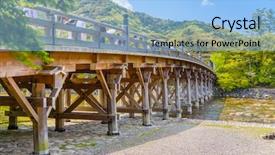  Presentation with japan - Amazing slide set having buddhism - ise japan at uji bridge backdrop and a light blue colored foreground