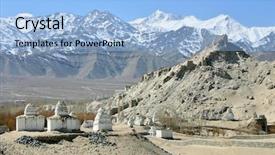  Presentation with old india - Cool new presentation theme with the himalayas ladakh kashmir backdrop and a light blue colored foreground