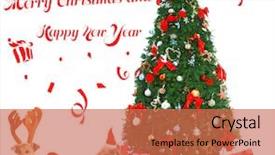  Presentation with pets - Audience pleasing slides consisting of budgeriga - funny christmas pets merry christmas backdrop and a red colored foreground