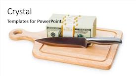  Presentation with money - Amazing PPT theme having neon sign showing stork delivering backdrop and a light blue colored foreground