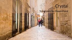  Presentation with november - PPT theme having budva montenegro november 1 tourists background and a  colored foreground