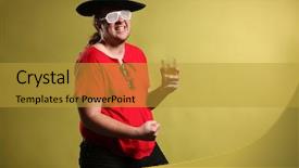  Presentation with cheetah - Slide set featuring bue music - crazy rock and rollerer background and a  colored foreground