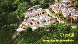  Presentation with colombia - Audience pleasing slide deck consisting of buenavista-in-quindio-colombia-south backdrop and a tawny brown colored foreground