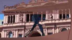  Presentation with farewell - Slide deck with buenos-aires-argentina-26-november background and a tawny brown colored foreground