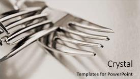  Presentation with closeup of foosball table soccer - Presentation theme having buffet lunch - closeup and cutout of some background and a light gray colored foreground