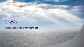  Presentation with asphalt road animtion - Slide deck consisting of build rock - new asphalt road and sky background and a lemonade colored foreground