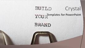  Presentation with build - Colorful PPT layouts enhanced with build-your-brand-text-written backdrop and a white colored foreground