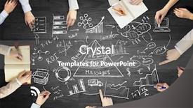  Presentation with build - PPT theme enhanced with build your business team mixed media background and a gray colored foreground