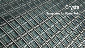  Presentation with ceremony abstract - Slide deck featuring building background canary wharf london background and a dark gray colored foreground