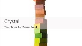  Presentation with building - Theme enhanced with building-blocks-a-tower background and a white colored foreground