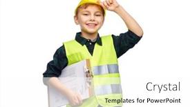  Presentation with building construction - PPT layouts consisting of building-construction-and-profession-concept background and a  colored foreground