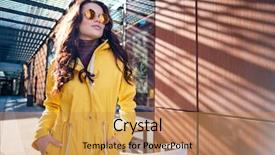  Presentation with lactation young woman breastfeeding - PPT layouts having building handbag - attractive hipster young woman background and a gold colored foreground