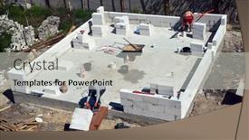  Presentation with house building - 