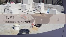  Presentation with house building - 