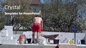  Presentation with house building - 