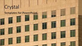  Presentation with windows - Cool new slides with white morpho butterfly macro shot backdrop and a tawny brown colored foreground.