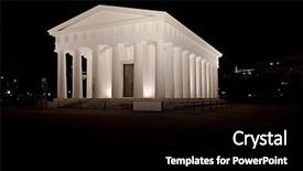  Presentation with vienna - Beautiful PPT layouts featuring theseus - building in vienna backdrop and a black colored foreground