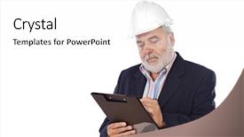  Presentation with focus group hands taking notes - Theme consisting of building inspections - engineer taking notes background and a  colored foreground