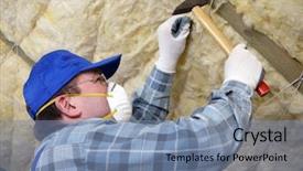  Presentation with worker - Presentation enhanced with room rates - hand writing cleanliness on black background and a dark gray colored foreground.