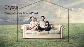  Presentation with outdoors - Presentation consisting of building relationships - familiar outdoors background and a light gray colored foreground