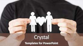  Presentation with hands heart - Audience pleasing presentation design consisting of building relationships - man hands showing two paper backdrop and a tawny brown colored foreground