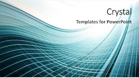  Presentation with high rise building - Presentation theme having building skyscraper commercial modern city background and a white colored foreground