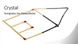  Presentation with fire insurance - PPT layouts featuring buildings insurance and fire background and a white colored foreground