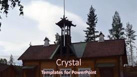  Presentation with management - Slide set with buildings-of-the-management background and a wine colored foreground