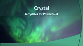  Presentation with aurora borealis - Cool new slides with builidng - northern light aurora borealis backdrop and a ocean colored foreground