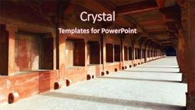  Presentation with mughal - Beautiful presentation featuring built by the great mughal backdrop and a wine colored foreground