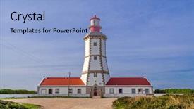  Presentation with 18th century - Cool new theme with built during the 18th century backdrop and a light blue colored foreground