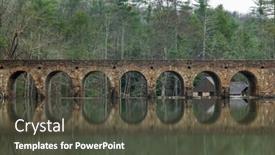  Presentation with tennessee - Slide set featuring built-in-1935-byrd-creek background and a dark gray colored foreground