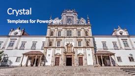  Presentation with see death - Cool new presentation theme with built in the 17th century backdrop and a ocean colored foreground