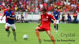  Presentation with controls - Amazing theme having bukit-jalil-july-16-liverpool backdrop and a yellow colored foreground