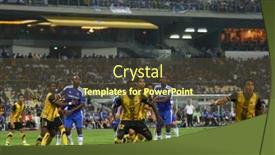  Presentation with wait - Beautiful presentation theme featuring bukit-jalil-malaysia-july-21 backdrop and a tawny brown colored foreground