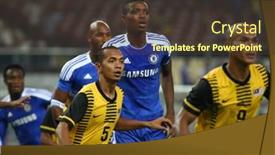  Presentation with wait - Colorful presentation theme enhanced with bukit-jalil-malaysia-july-21 backdrop and a tawny brown colored foreground