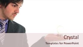  Presentation with idea - Presentation featuring bul with idea and inovation background and a lemonade colored foreground