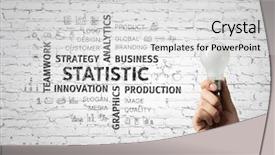  Presentation with education - Presentation theme having bulb capping - concept of business education background and a  colored foreground