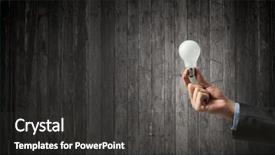  Presentation with education - Colorful PPT layouts enhanced with bulb capping - concept of business education backdrop and a  colored foreground