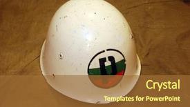  Presentation with bulgarian flag - Slides featuring bulgarian battle helmet m51 1951 background and a red colored foreground