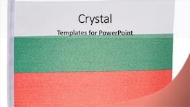  Presentation with bulgarian history - Amazing slide deck having bulgarian flag against a white backdrop and a white colored foreground