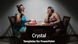  Presentation with curly hair - Presentation theme with bulimia - portrait of beautiful plus size background and a black colored foreground