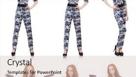  Presentation with futuristic combat soldier - Theme featuring bullet proof - woman soldier isolated on white background and a lemonade colored foreground