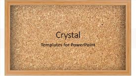  Presentation with bulletin board - Colorful slide deck enhanced with bulletin board backdrop and a coral colored foreground