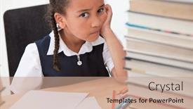  Presentation with school bullying - PPT layouts having bullying racism concept sad mixed background and a coral colored foreground