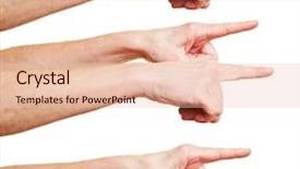  Presentation with bullying - Audience pleasing slides consisting of bullying with mocking fingers pointing in one direction backdrop and a lemonade colored foreground