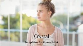  Presentation with cup coffee - Amazing presentation design having bun - woman holding coffee cup while backdrop and a soft green colored foreground