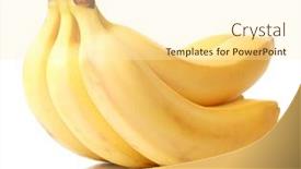  Presentation with bunch - Amazing slides having bunch-of-bananas-isolated backdrop and a cream colored foreground