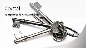 Presentation with bunch - Amazing slides having bunch of old keys isolated backdrop and a white colored foreground
