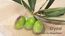  Presentation with cutting-board - Beautiful slide deck featuring 3d character q - three 3d people with a backdrop and a light gray colored foreground